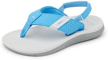 Reef Kids Santa Ana (Little Kid) - delete Light BlueLight Grey
