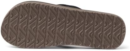 REEF Boys Kids Ahi Beach Flip Flop, Soft Cushion Footbed, Water Friendly BlackTan