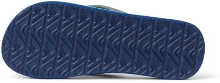 REEF Boys Kids Ahi Beach Flip Flop, Soft Cushion Footbed, Water Friendly GreyStingray
