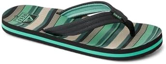 REEF Boys Kids Ahi Beach Flip Flop, Soft Cushion Footbed, Water Friendly initial