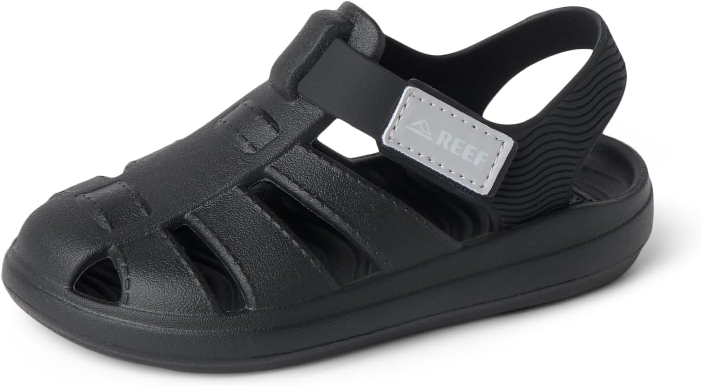 REEF Totally Beachin (Little Kid) BlackGrey