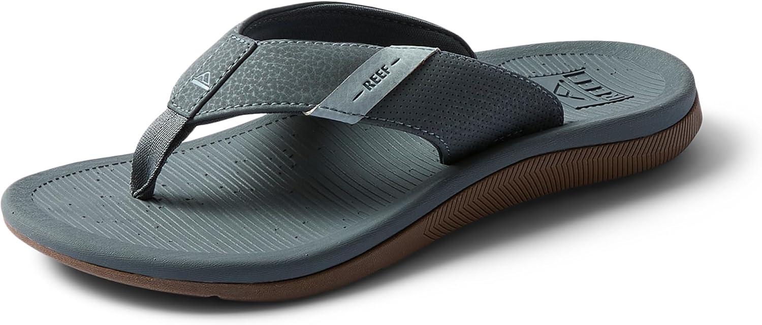 REEF Boys' Kids Santa Ana Grey