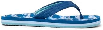 REEF Boys Kids Ahi Beach Flip Flop, Soft Cushion Footbed, Water Friendly Royal Sharks