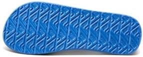 REEF Boys Kids Ahi Beach Flip Flop, Soft Cushion Footbed, Water Friendly Vintage Circle Stripe