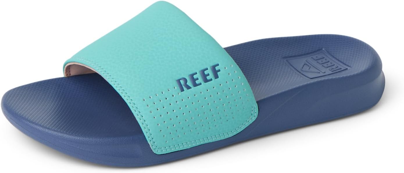 Reef Boys Kids One Slide Sandal DuskAqua
