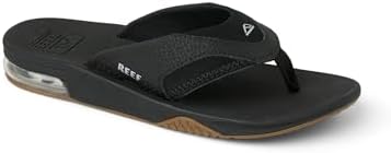 Reef Kids Fanning (Big Kid) BlackSilver