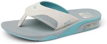 Reef Kids Fanning (Big Kid) TanGreyBlue