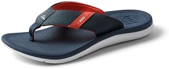 REEF Boys' Kids Santa Ana Navy-white-orange