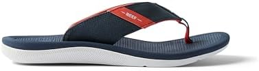 REEF Boys' Kids Santa Ana Navy-white-orange