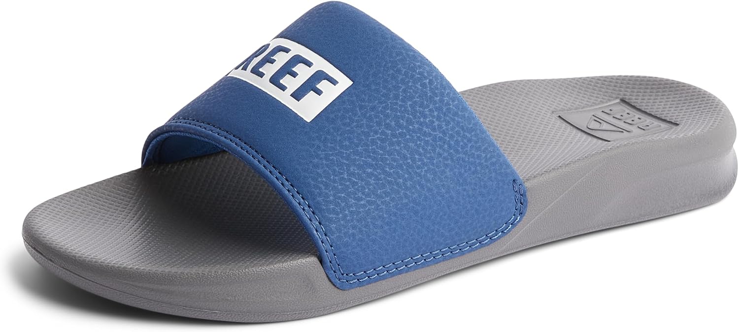 Reef Boys Kids One Slide Sandal initial