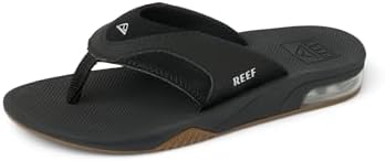 Reef Kids Fanning (Big Kid) BlackSilver
