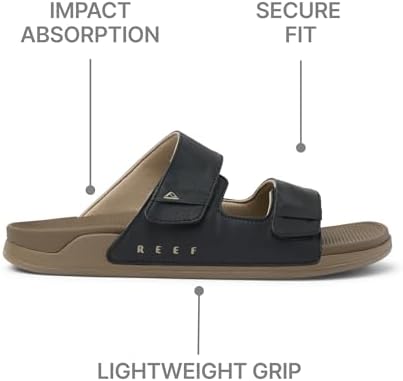 REEF Men's Sandals, Phantom Tradewind Fossil-black