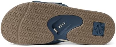 REEF Mens Fanning Slide | Bottle Opener Sandal Navy