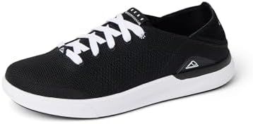 REEF Men's Shoes, Neptune HT BlackWhite