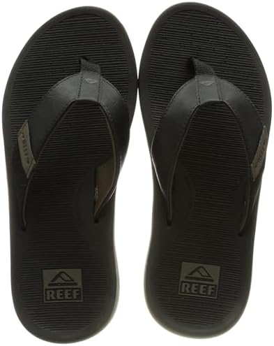 REEF Santa Ana Mens Sandal Black