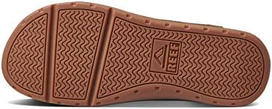 REEF Men's Sandals Ortho-Spring, Arch Support Flip Flops For Men Brown