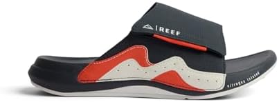 REEF Men's Cruiser Slide Sandal NavyWhiteOrange