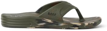 REEF Men's Sandals, Fanning H20 Camo Marble