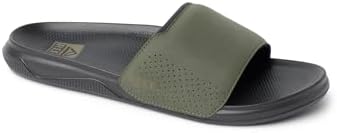 REEF Men's Sandals, Tailslide OliveRaven