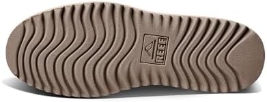 REEF Mens Leucadian Shoe, Premium Suede, Memory Foam Footbed, Lightweight Brown
