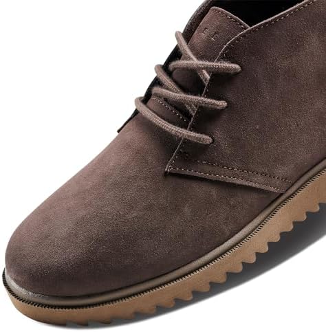 REEF Mens Leucadian Shoe, Premium Suede, Memory Foam Footbed, Lightweight Brown