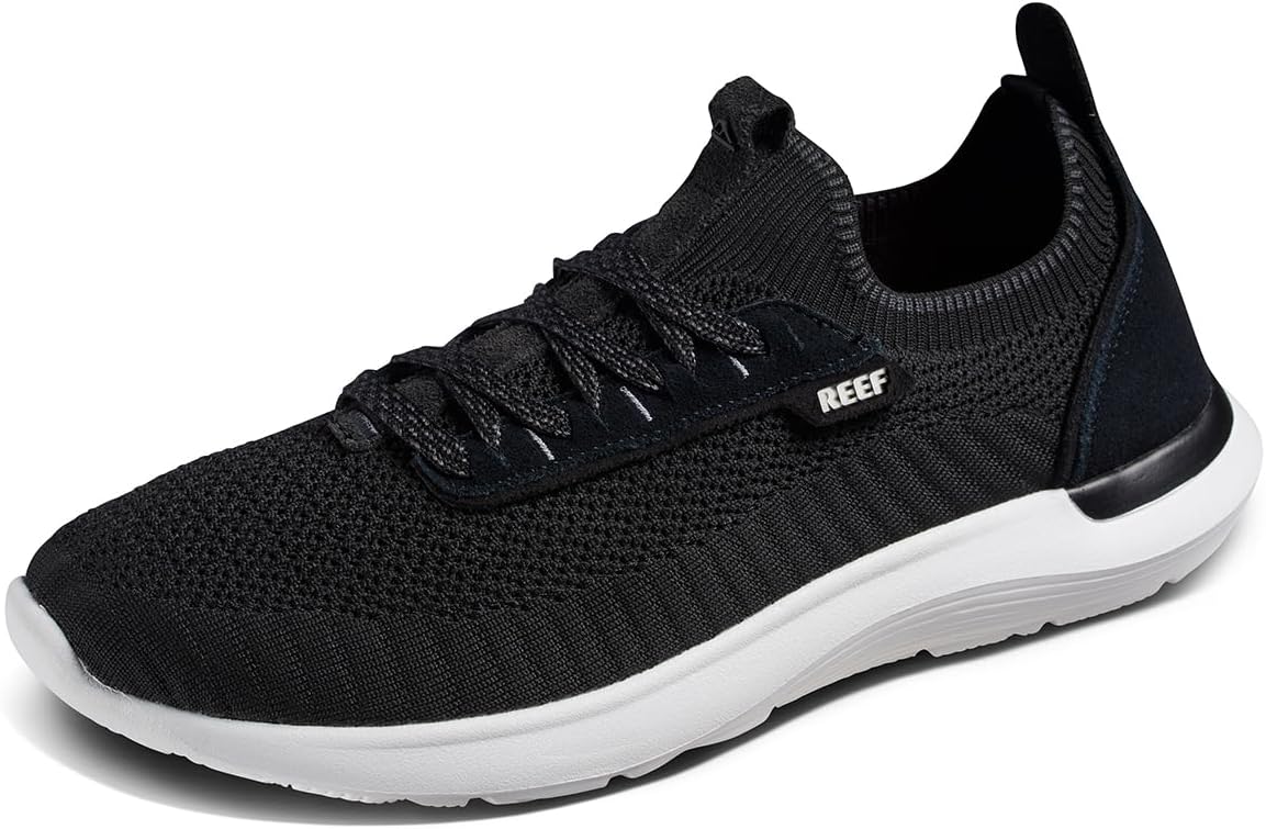 REEF Swellsole Valle Men's Shoe, Lightweight & Breathable, Memory Foam Footbed Black