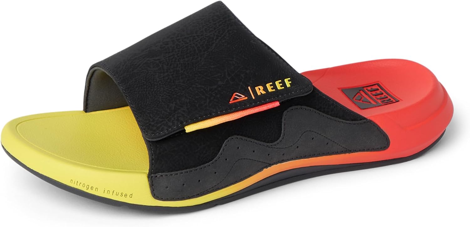 REEF Men's Cruiser Slide Sandal Flame Gradient
