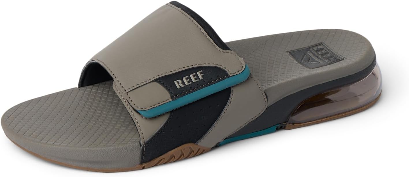 REEF Men's Sandals, Fanning + Slide Tan-spruce-new