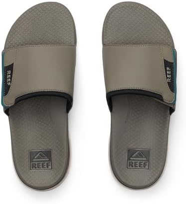 REEF Men's Sandals, Fanning + Slide Tan-spruce-new