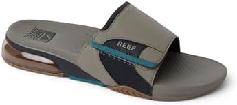 REEF Men's Sandals, Fanning + Slide Tan-spruce-new