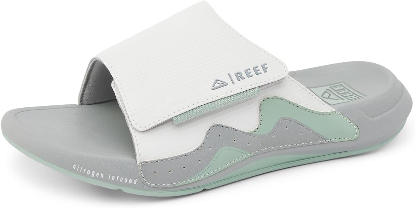 REEF Men's Cruiser Slide Sandal Grey-green