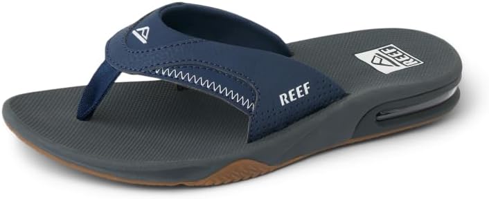 REEF Mens Sandals, Fanning NavyShadow