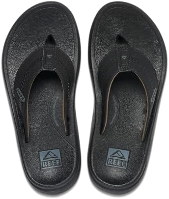 REEF Mens Sandals, Cruiser BlackGrey