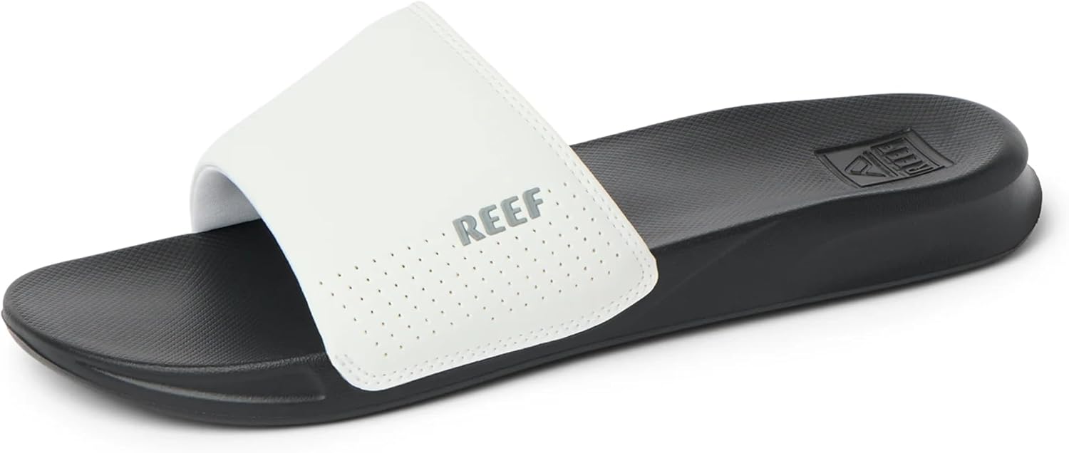 REEF One Slide Mens Sandal WhiteBlack