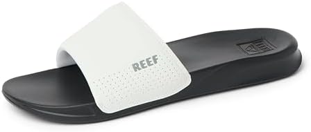 REEF One Slide Mens Sandal WhiteBlack