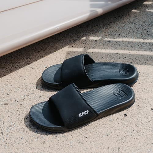 REEF One Slide Mens Sandal WhiteBlack