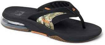 REEF Men's Sandals, Fanning + Tree Camo