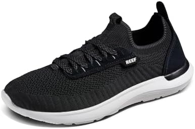 REEF Swellsole Valle Men's Shoe, Lightweight & Breathable, Memory Foam Footbed Black