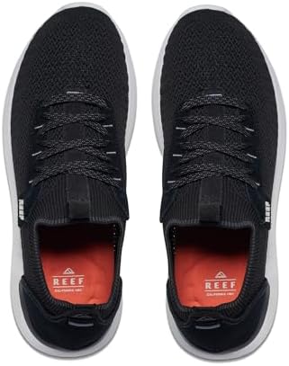 REEF Swellsole Valle Men's Shoe, Lightweight & Breathable, Memory Foam Footbed Black