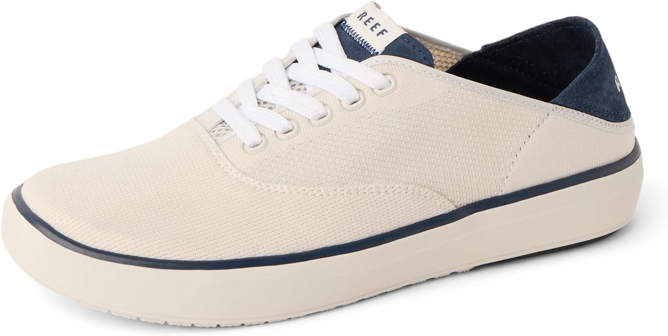 REEF Men's Shoes, Neptune Lido TanWhiteNavy