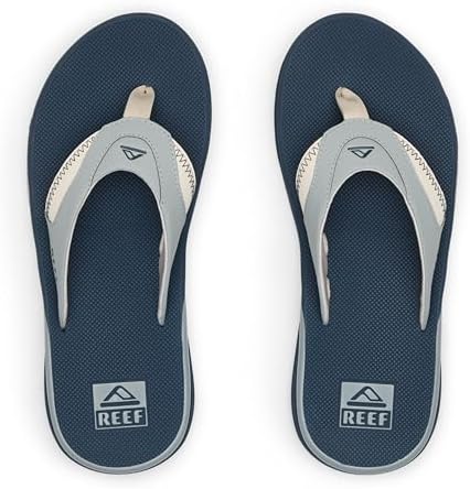 REEF Men's Cushion Fanning GreyNavy