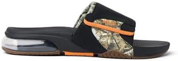 REEF Men's Sandals, Fanning + Slide Tree Camo