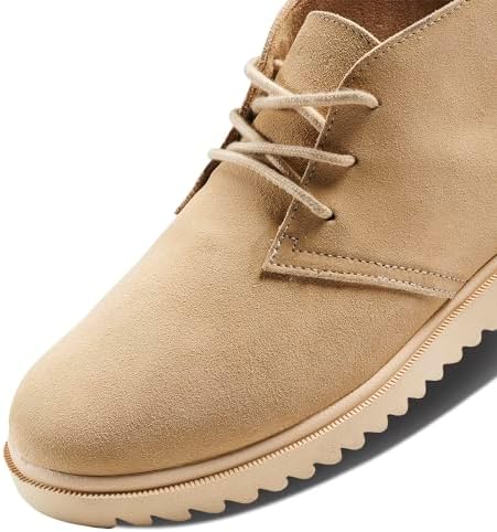 REEF Mens Leucadian Shoe, Premium Suede, Memory Foam Footbed, Lightweight Tan