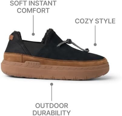 REEF Men's Shoes, Rambler BlackGum