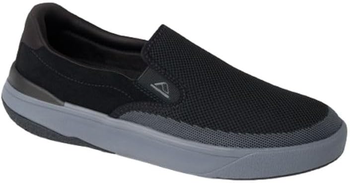 REEF Men's Shoes, Del Mar Slip On Black