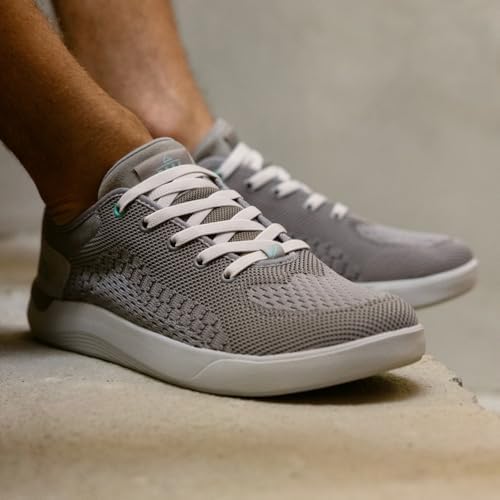 REEF Swellsole Neso Mens Shoe, Lightweight & Breathable, Memory Foam Footbed BlackWhite