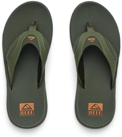 REEF Men's Cushion Fanning Olive