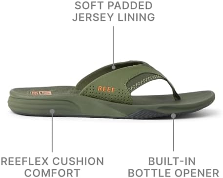 REEF Men's Cushion Fanning Olive