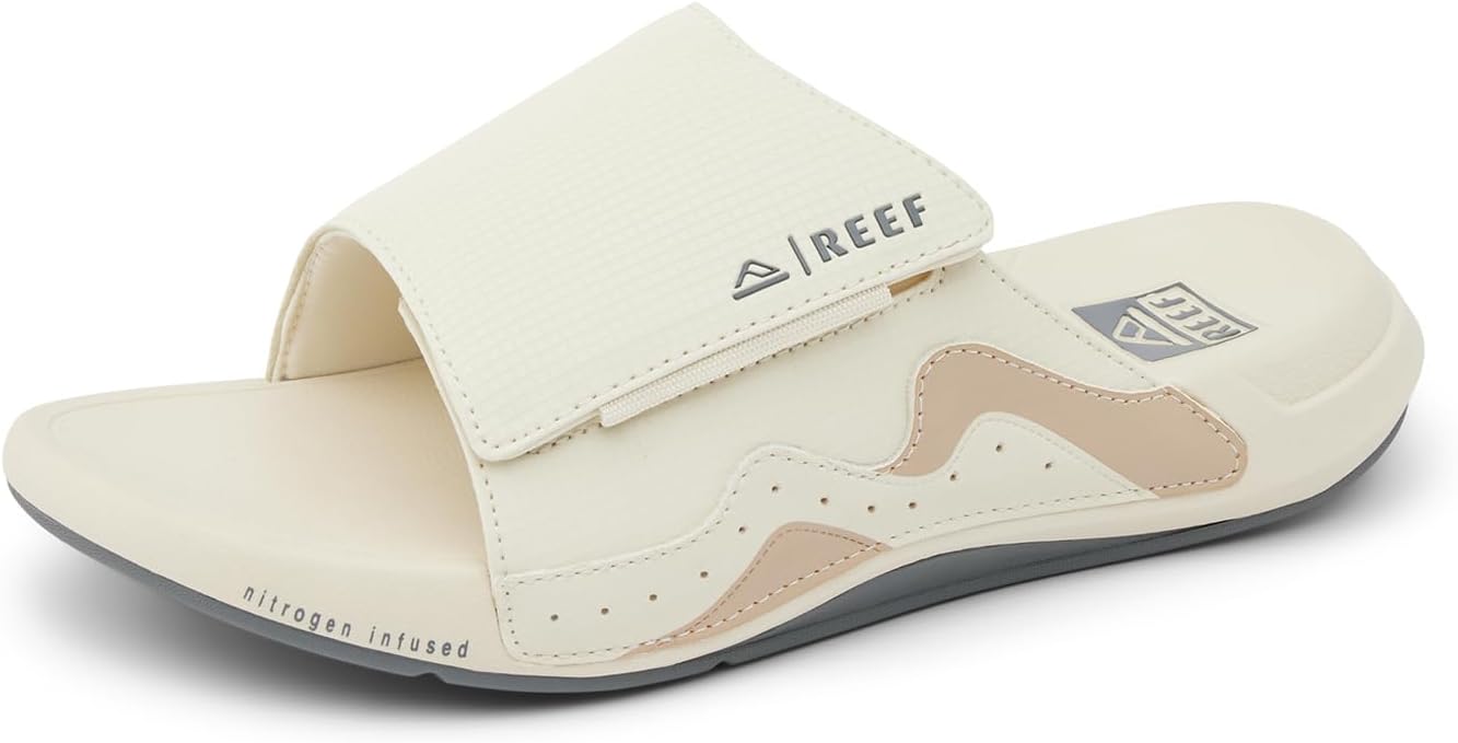 REEF Men's Cruiser Slide Sandal Off WhiteTan