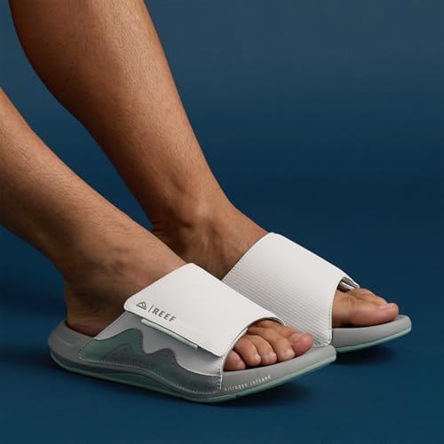 REEF Men's Cruiser Slide Sandal Off WhiteTan